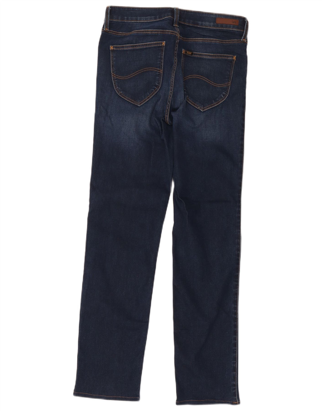 Jeans dritti Marion da donna Lee W31 L31 cotone blu