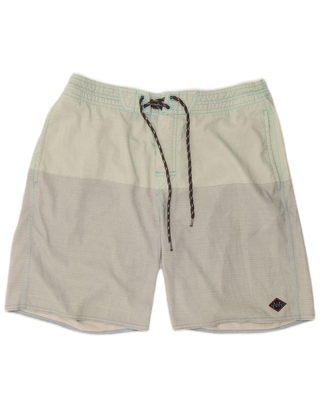 Pantaloncini da bagno da uomo Rip Curl verde medio color block