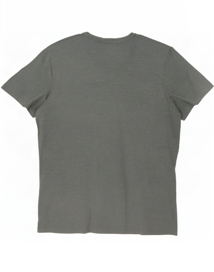 T-shirt da uomo Jack & Jones Top 2XL cotone screziato blu