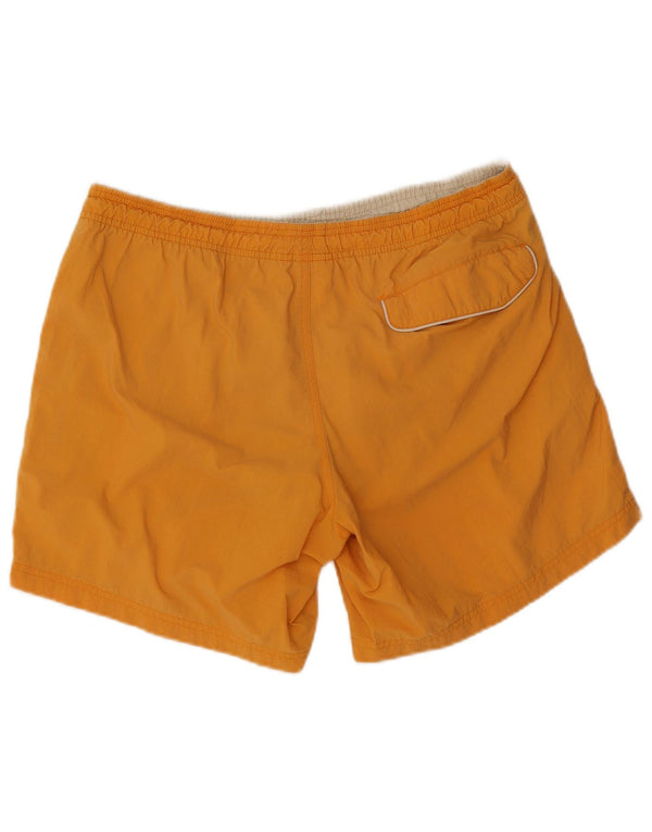 Pantaloncini da bagno Adidas da uomo di colore arancione medio in poliammide