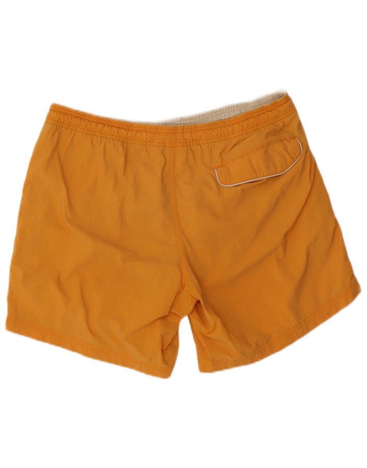 Pantaloncini da bagno Adidas da uomo di colore arancione medio in poliammide