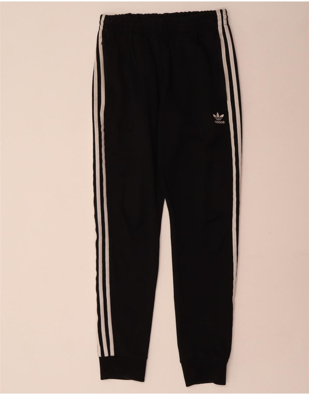 Pantaloni da tuta da uomo Adidas Joggers piccoli in poliestere nero