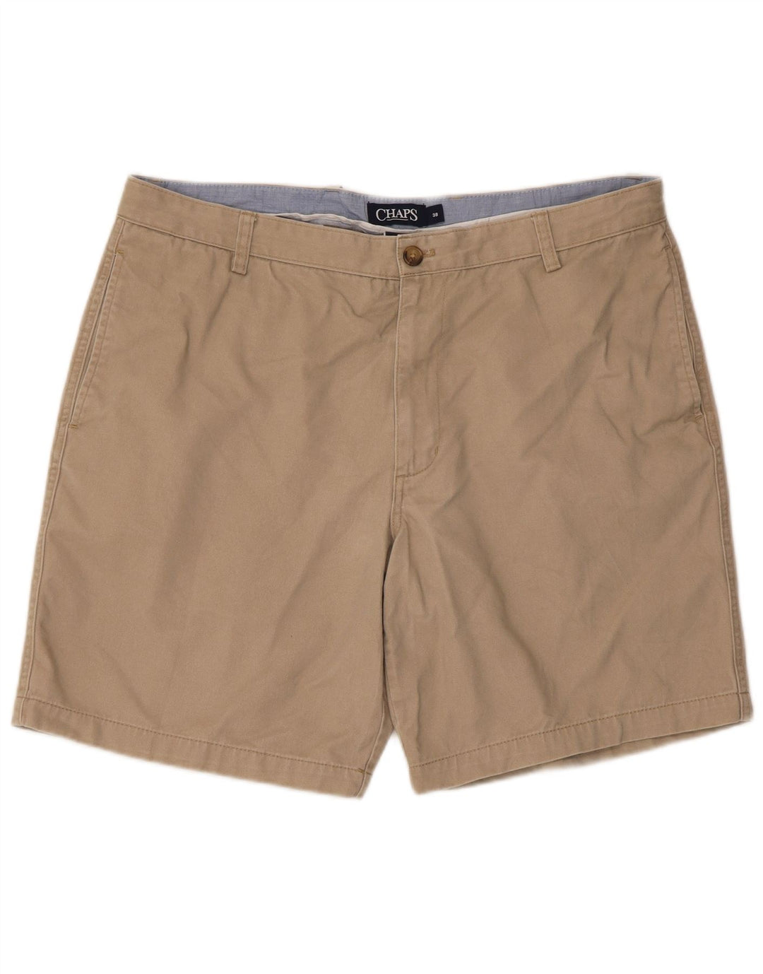 Pantaloncini chino da uomo Chaps W38 XL in cotone beige