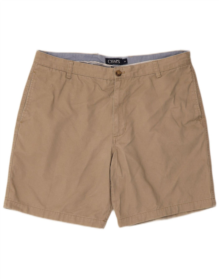 Pantaloncini chino da uomo Chaps W38 XL in cotone beige