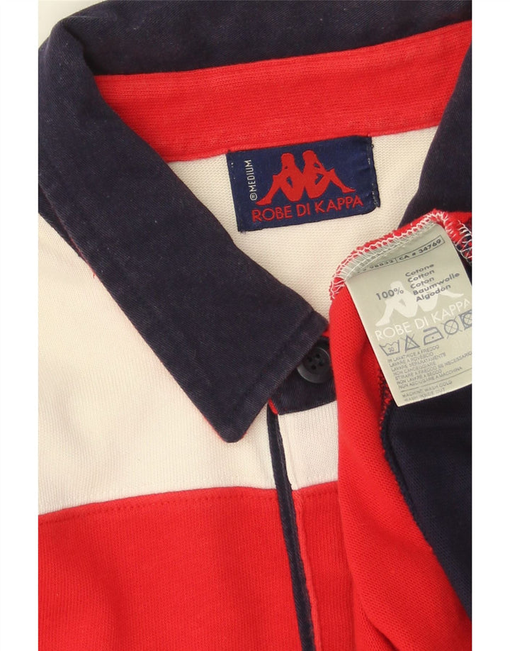 Polo Kappa Uomo Cotone Rigato Medio Multicolor