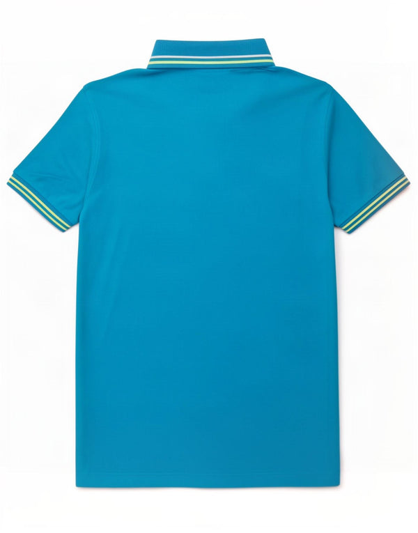 Polo da uomo Lotto Life XL a righe blu