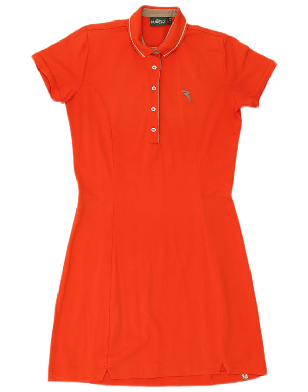 Abito polo da donna Chervo IT 44 arancione medio