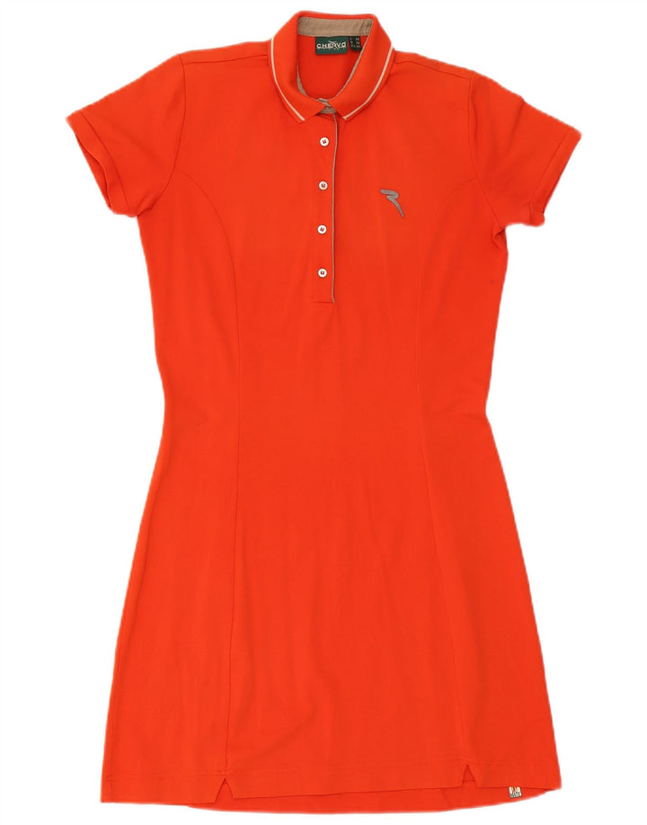Abito polo da donna Chervo IT 44 arancione medio