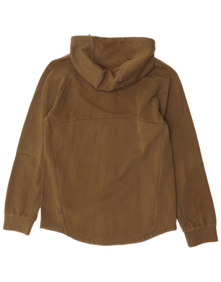 Felpa con cappuccio e zip da uomo Puma Medium Cachi