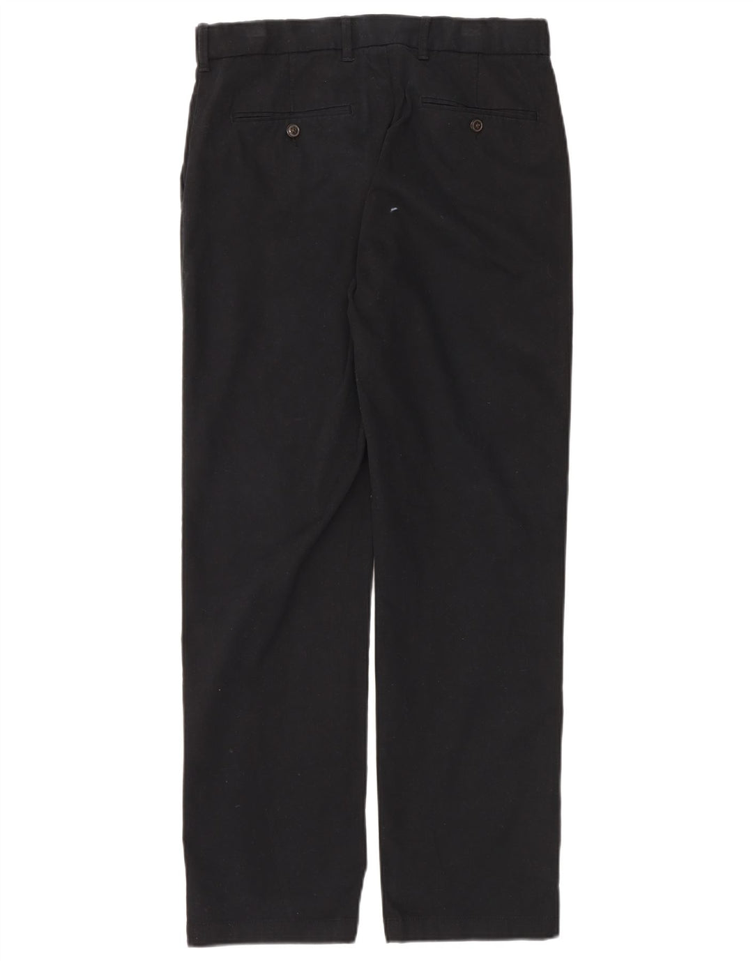MARKS & SPENCER Pantaloni da abito dritti Harbour blu da uomo W32 L31 Blu navy