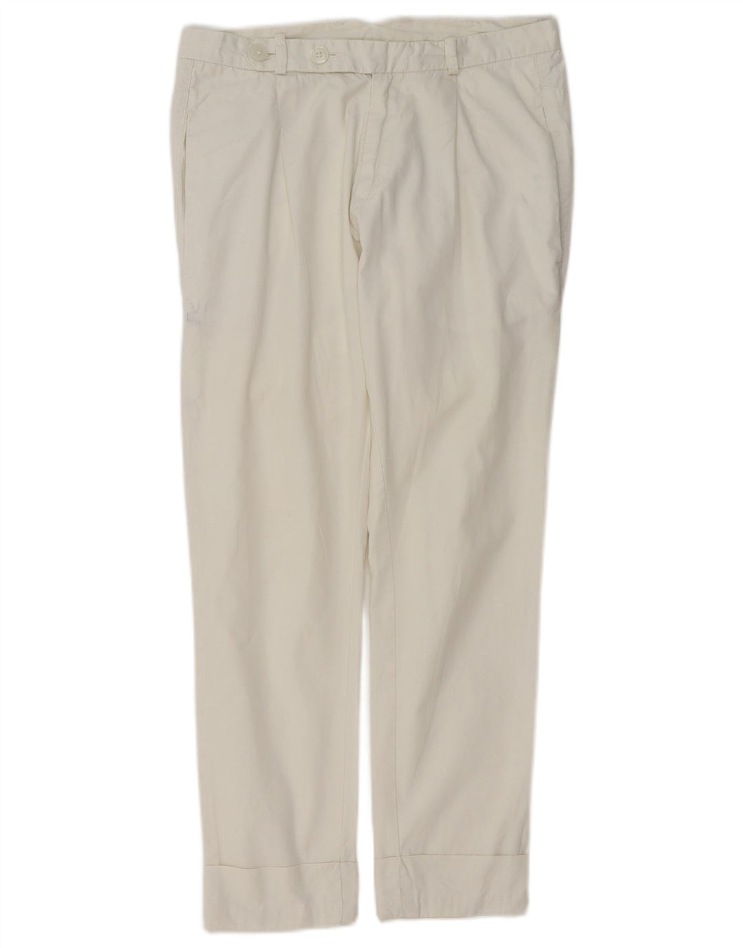 Pantaloni da abito slim da donna DIESEL W26 L25 bianchi