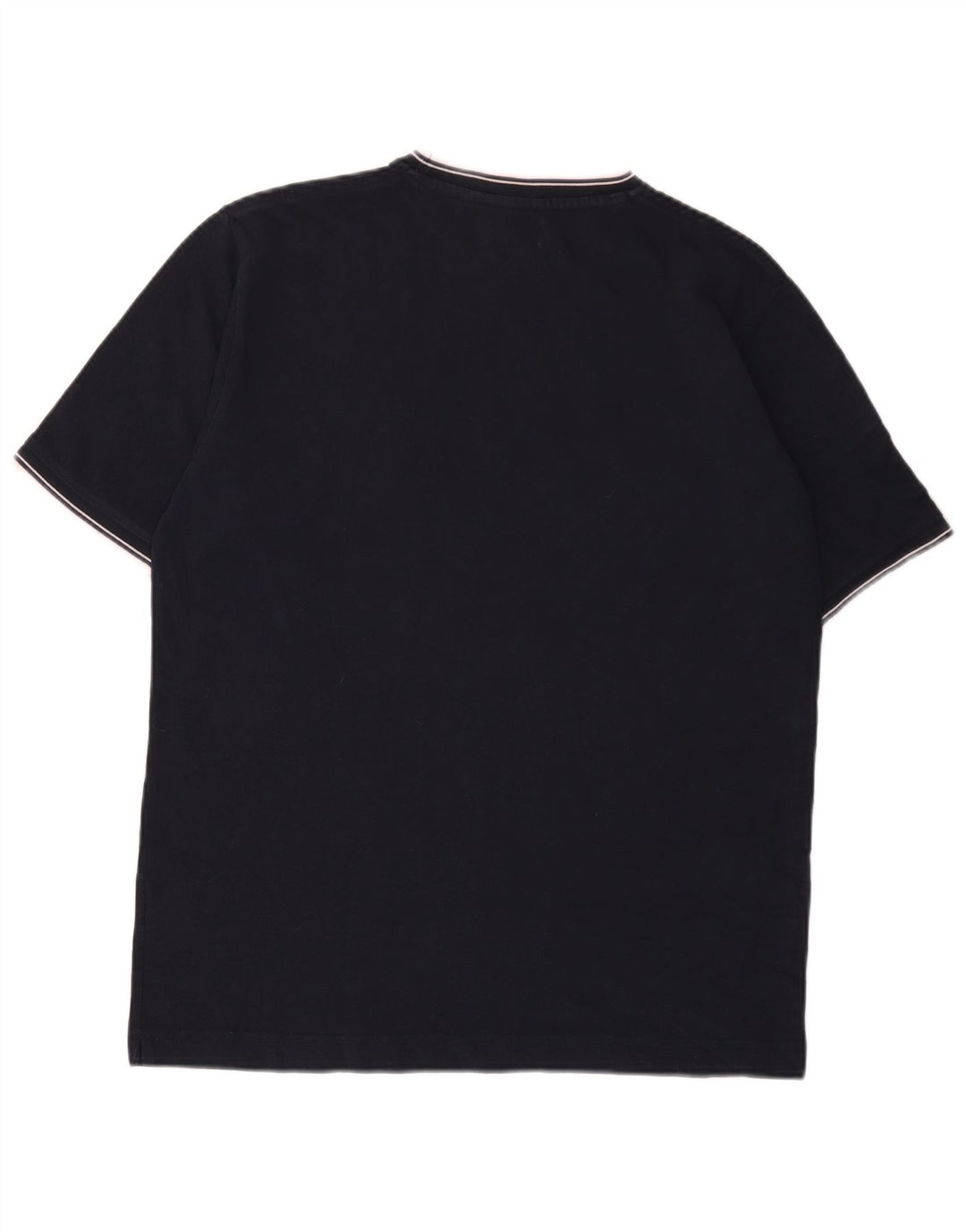 T-shirt da uomo Kappa Top Large in cotone blu navy