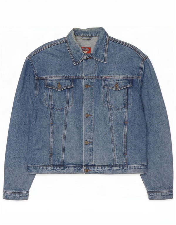 Giacca di jeans vintage da uomo UK 42 XL Blu