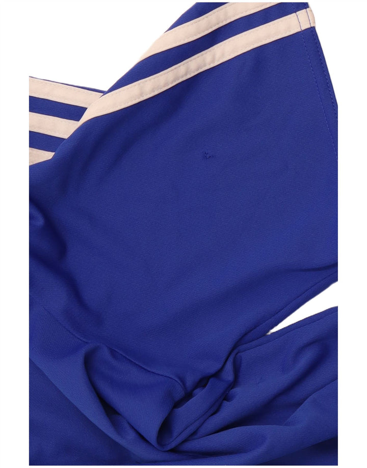 T-shirt ADIDAS da uomo Climalite Top grande blu in poliestere