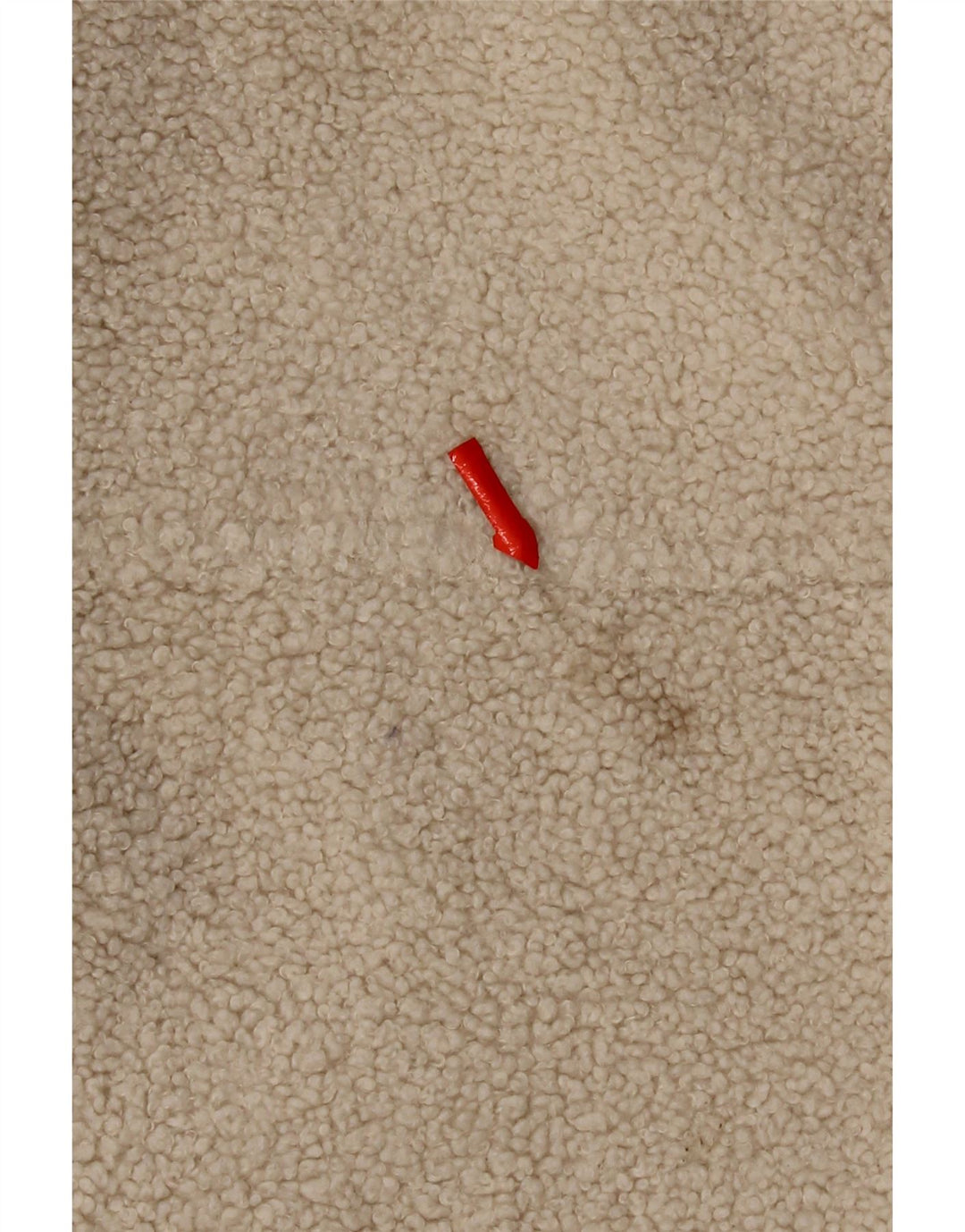 Giacca bomber in pile da uomo Zara UK 42 XL Poliestere beige