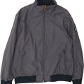 TIMBERLAND Mens Bomber Jacket UK 44 2XL Grey Nylon Vintage Timberland and Second-Hand Timberland from Messina Hembry 