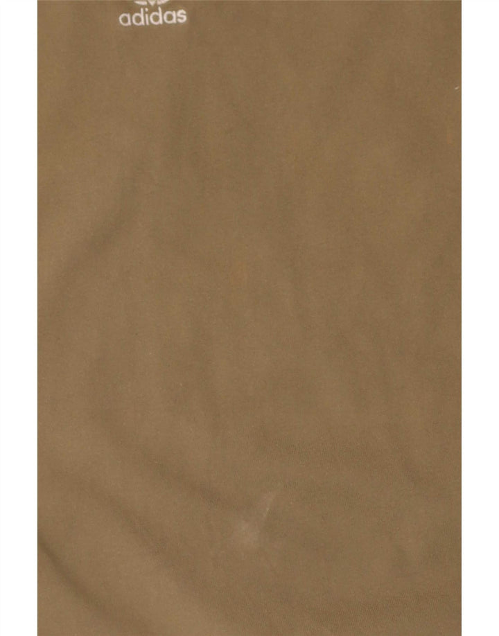 T-shirt da donna Adidas Top UK 14 cotone kaki medio