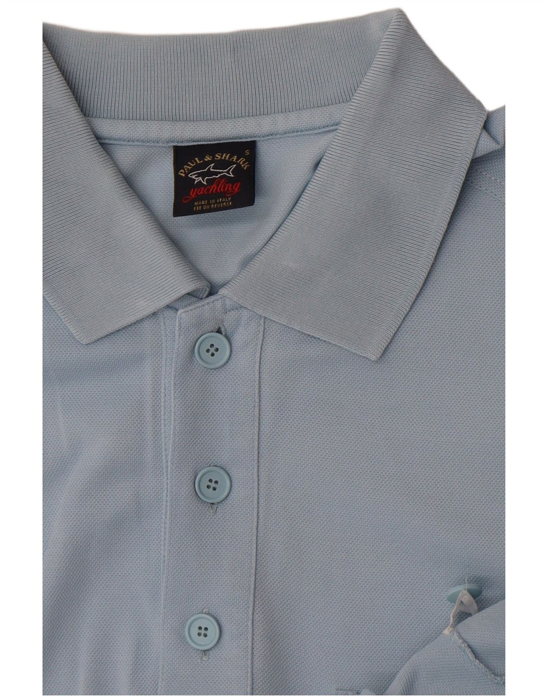 Polo da uomo Paul & Shark piccola blu