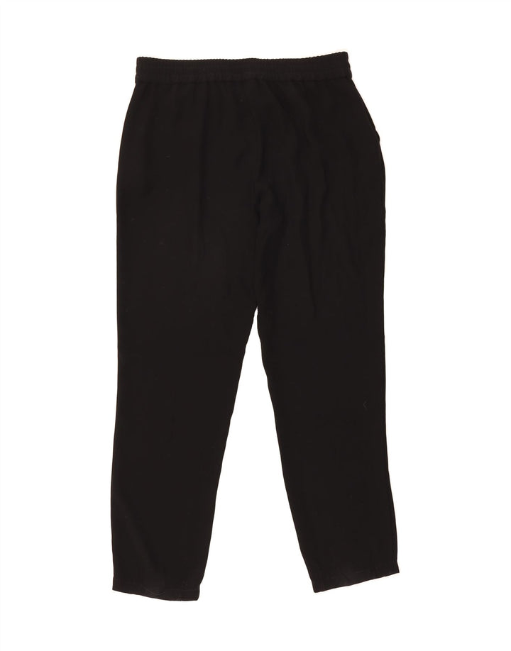 TRUSSARDI Womens Tracksuit Trousers IT 44 Medium Black Polyester Vintage Trussardi and Second-Hand Trussardi from Messina Hembry 