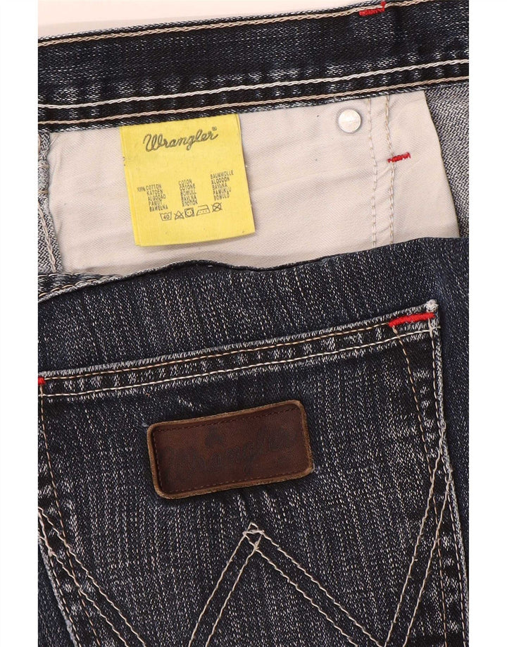 Jeans dritti da uomo Wrangler Roxboro W36 L30 cotone blu