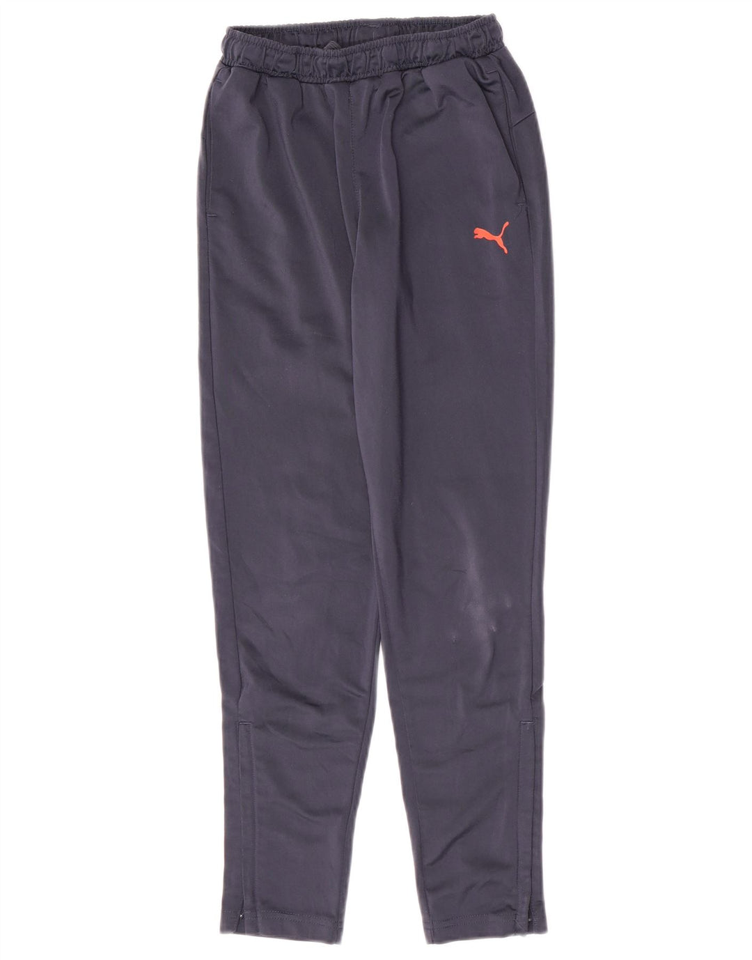 Pantaloni della tuta da ragazzo Puma 11-12 anni in poliestere blu navy