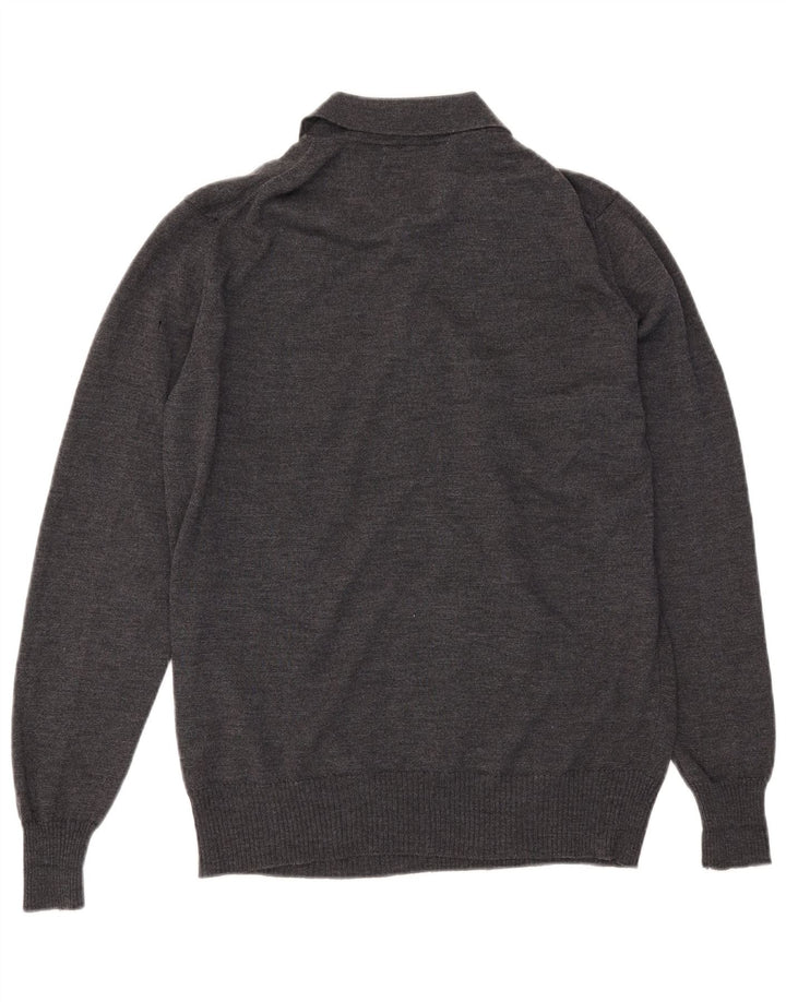 Maglione maglione collo alto da uomo Zara XL grigio