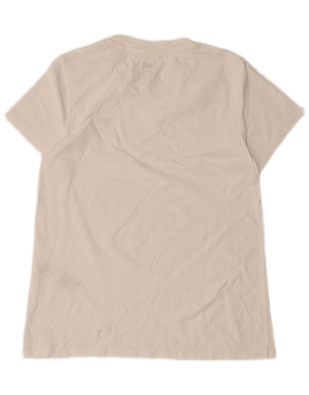 LEVI'S Womens T-Shirt Top UK 10 Small White Cotton