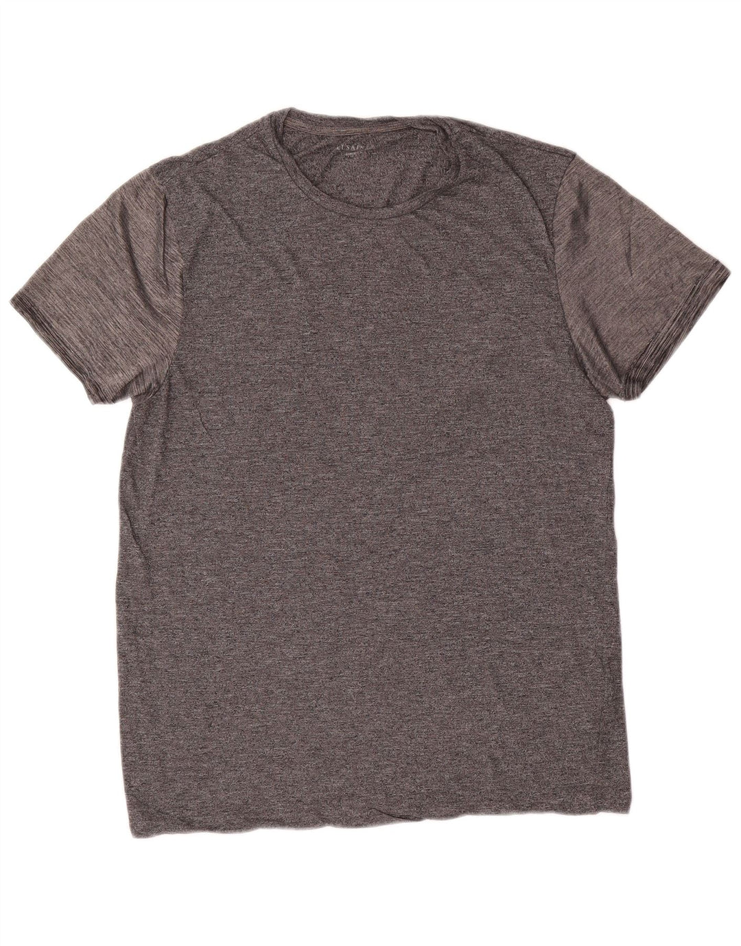 T-shirt da uomo ALL SAINTS Top Large in viscosa grigia