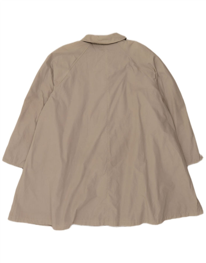 Cappotto vintage da donna UK 14 grigio medio