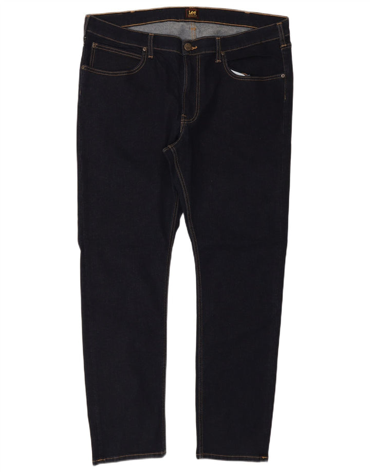Jeans Lee Luke Slim da uomo W40 L32 in cotone blu navy
