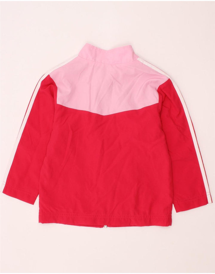 ADIDAS Giacca da tuta da bambina per bambina 18-24 mesi Rosso Colourblock