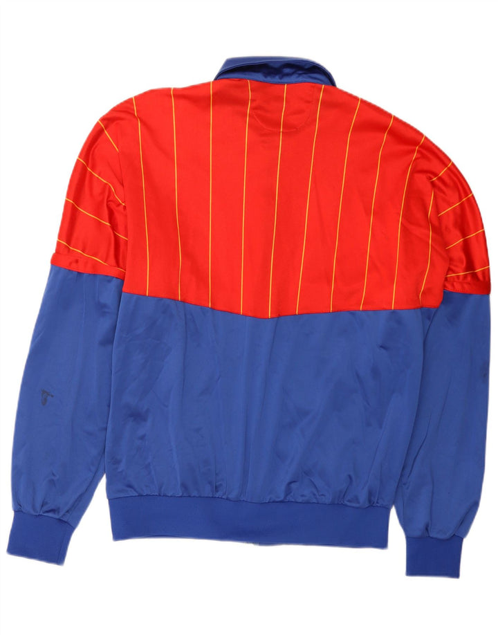 Giacca da tuta da uomo POP 84 XL rossa a blocchi di colore