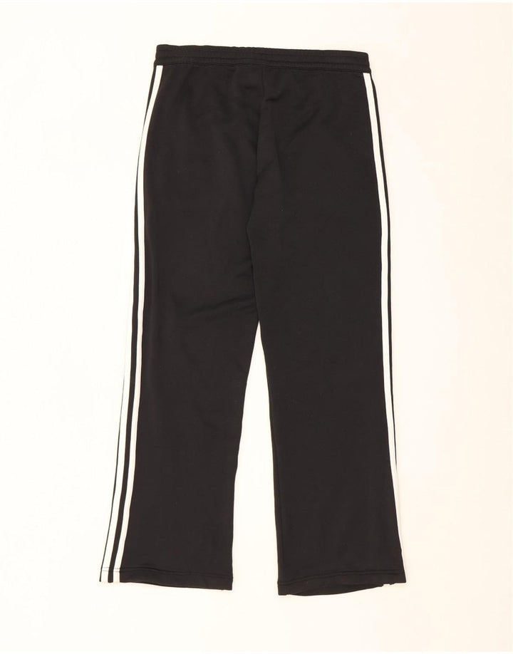 Pantaloni della tuta da donna Adidas UK 10 piccoli poliestere nero