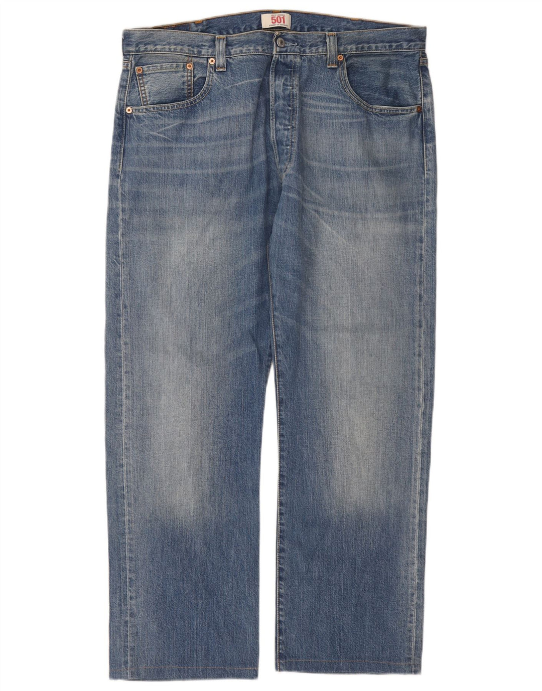 Levi's Uomo 501 Jeans dritti W40 L30 Blu