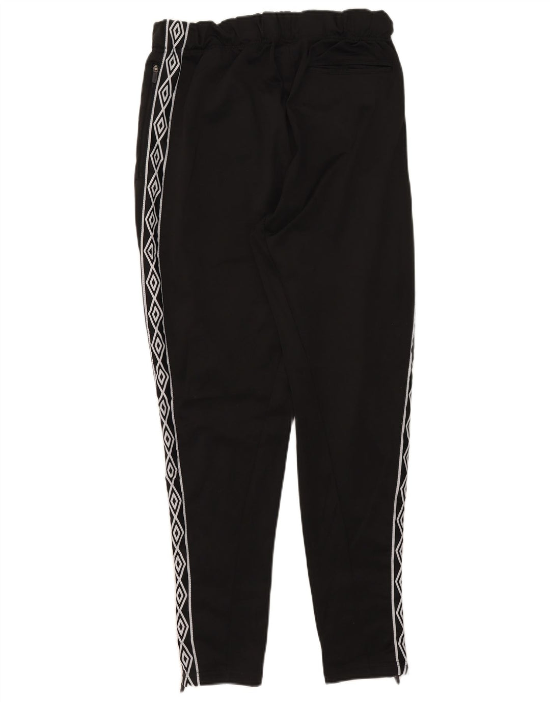 Pantaloni da tuta grafici da uomo Umbro grandi in poliestere nero