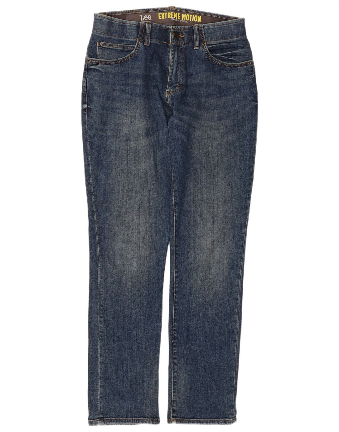 Jeans LEE da donna Extreme Motion dritti affusolati W32 L32 cotone blu