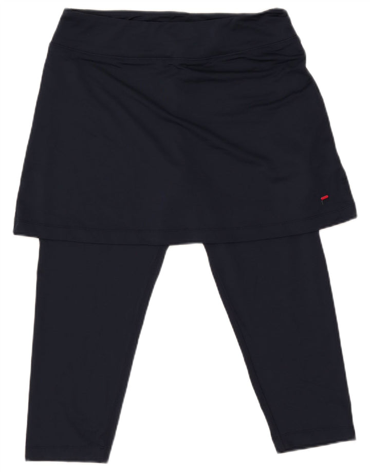 Fila Gonna da donna UK 14 Large Blu Navy Poliestere