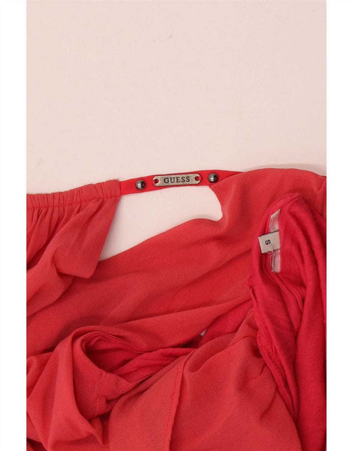 Camicetta senza maniche da donna Guess UK 10 Small Rosa