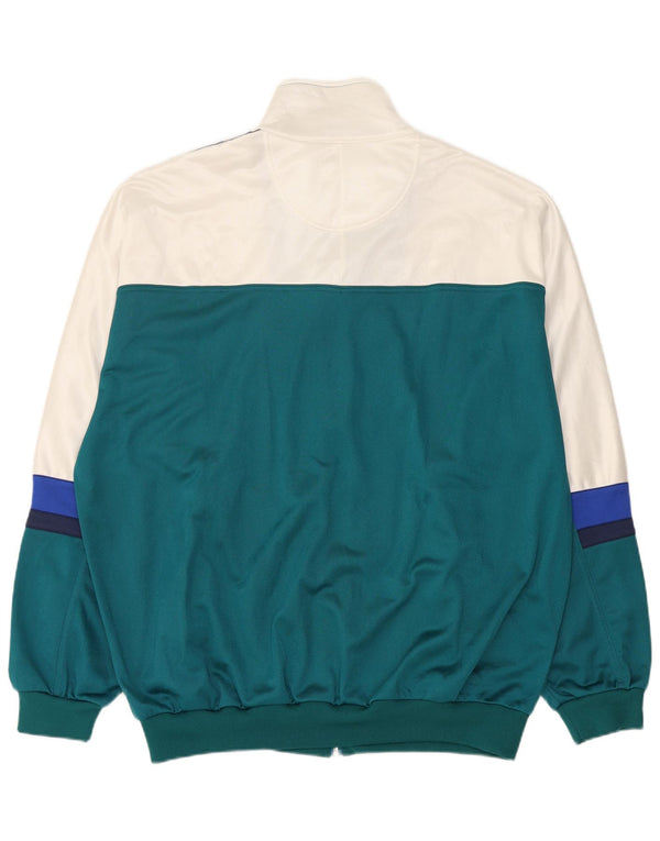 Giacca sportiva da uomo con grafica Asics IT 58 2XL Verde Colourblock