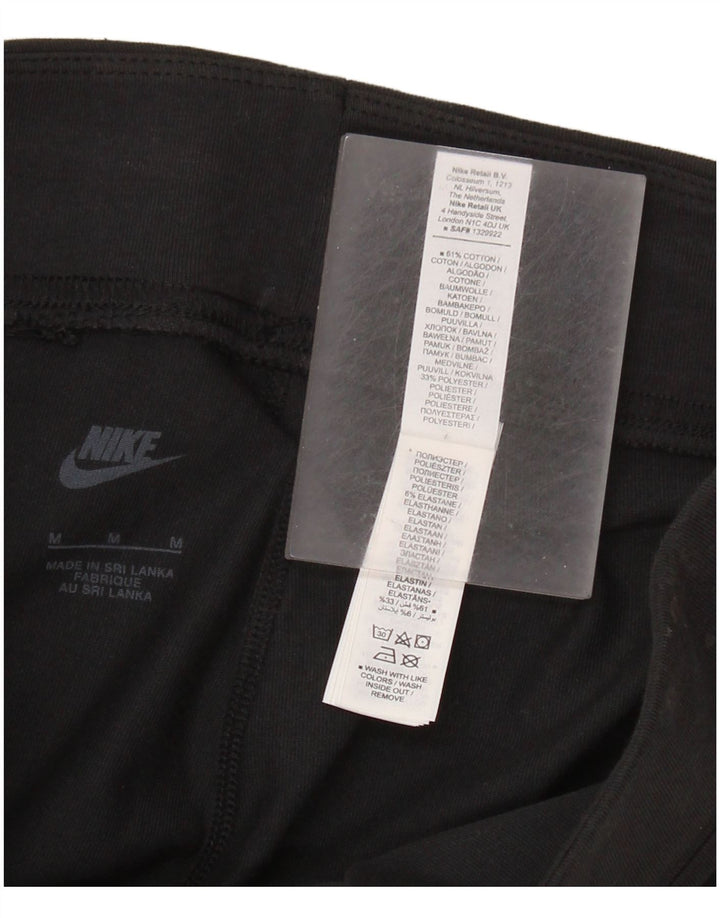 Leggings grafici da donna NIKE UK 12 cotone nero medio