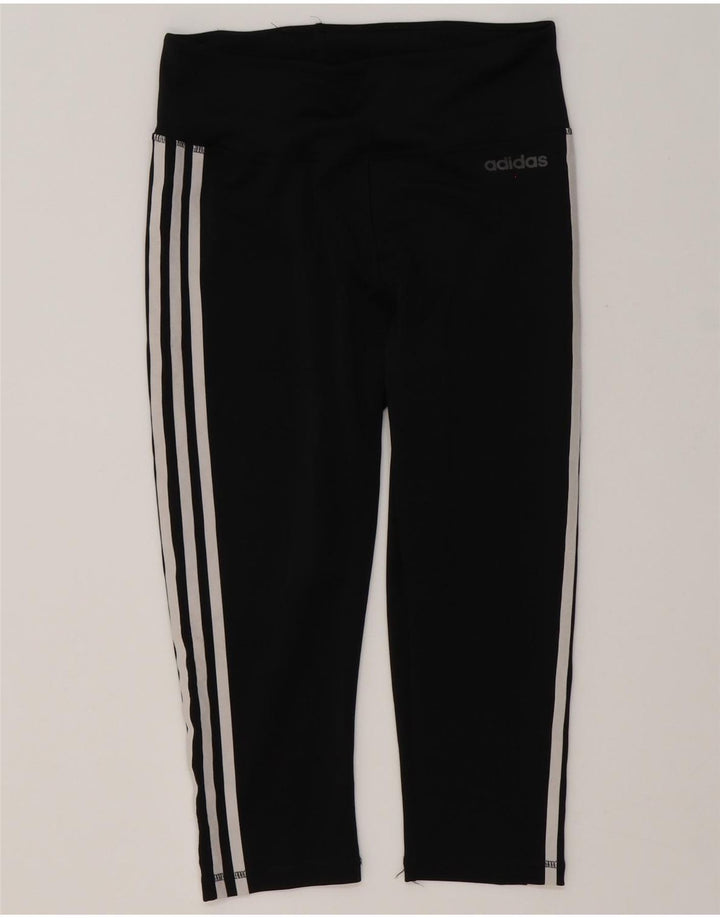 Leggings Adidas Climalite Capri da donna UK 12/14 Poliestere nero medio