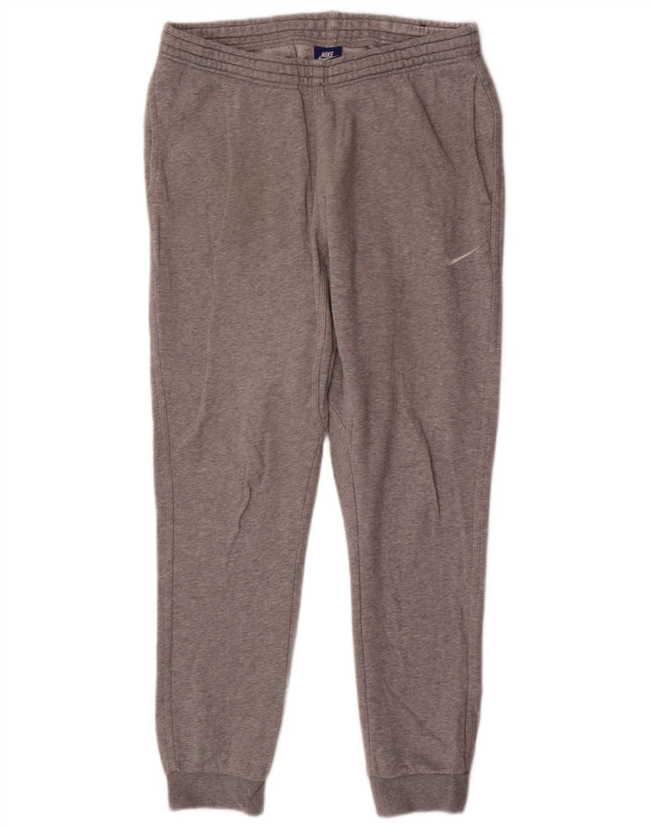 Pantaloni da tuta da uomo Nike Joggers in cotone grigio medio