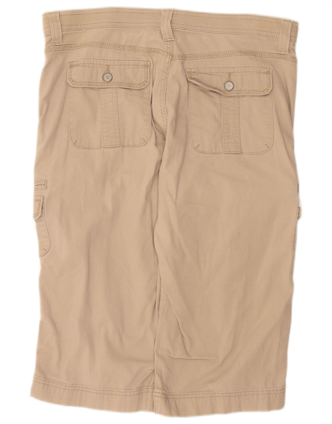 Pantaloncini bermuda cargo da uomo LEE W36 grandi in cotone beige