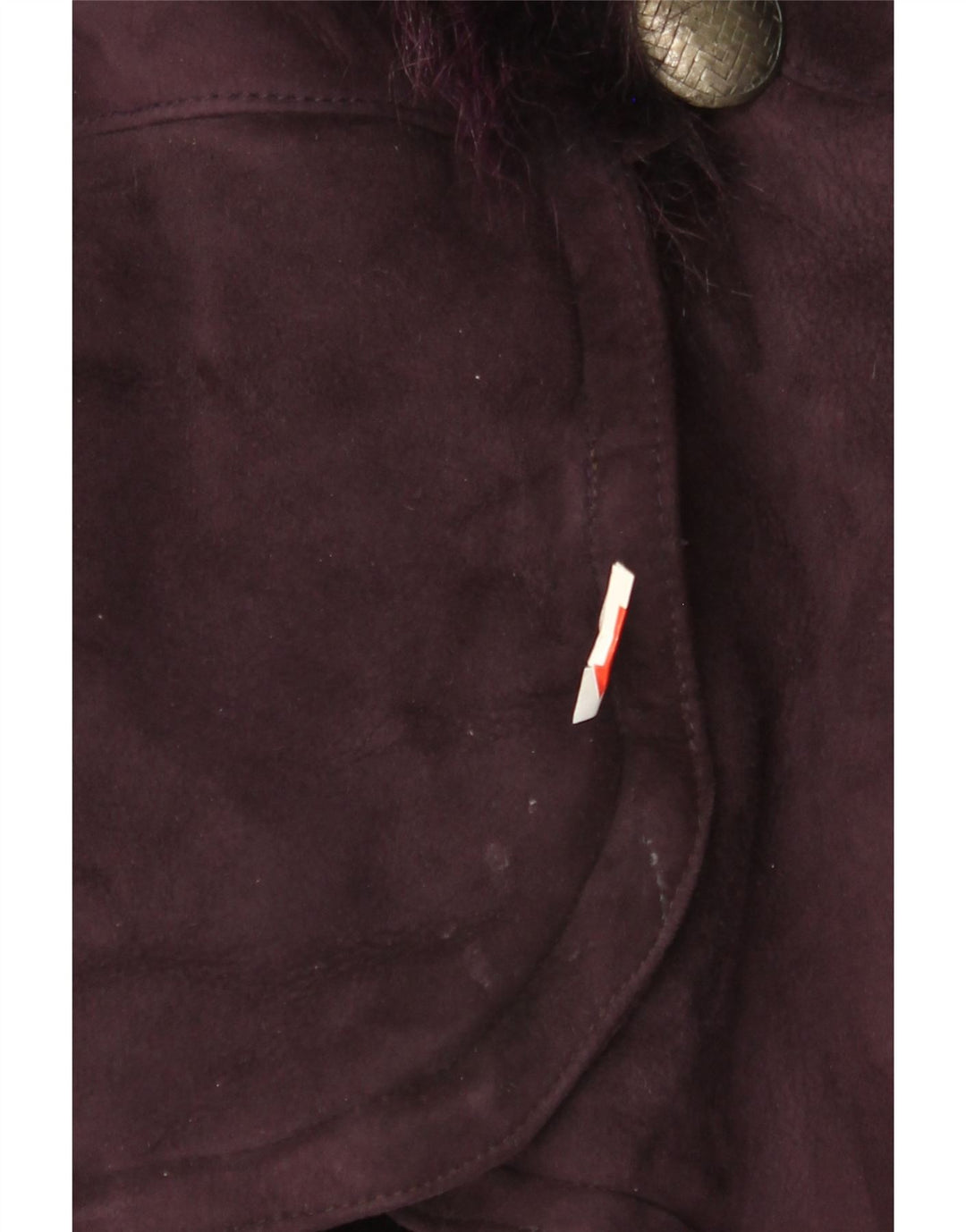 Giacca oversize da donna vintage con maniche a 3/4 IT 42 viola medio