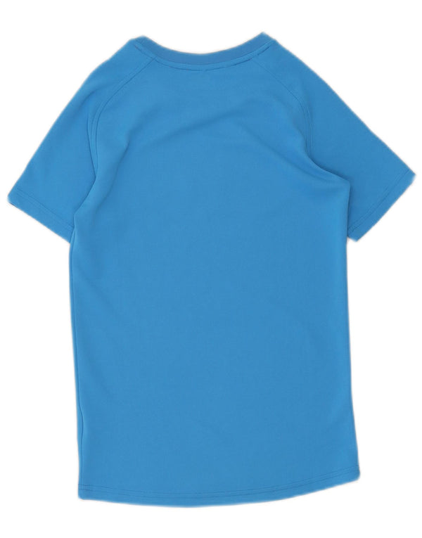 T-shirt grafica da ragazzo Canterbury Top 11-12 anni in poliestere blu