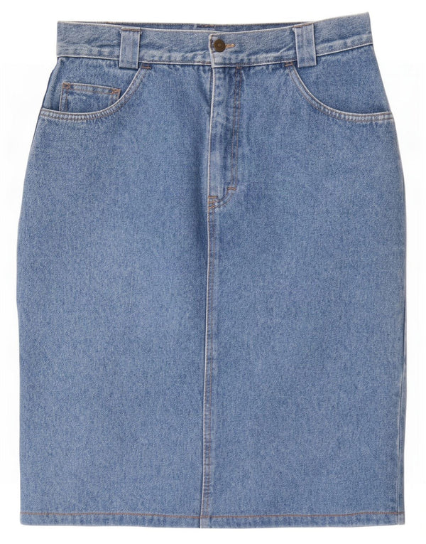 Gonna in denim da donna Mash W30 blu medio