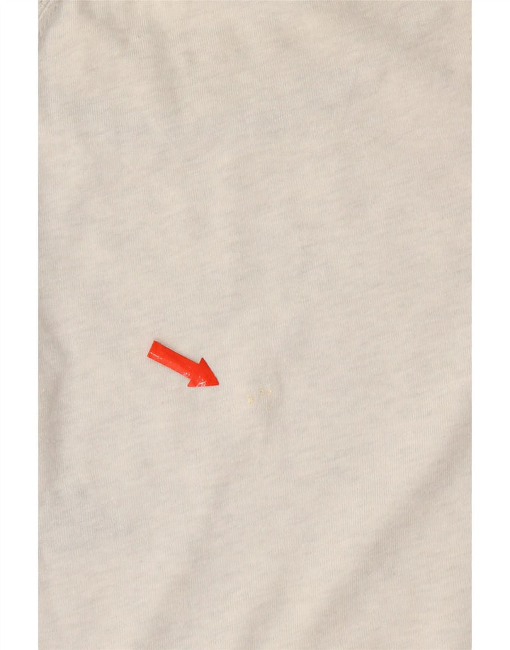 T-shirt uomo Kappa Top 2XL Cotone mélange grigio