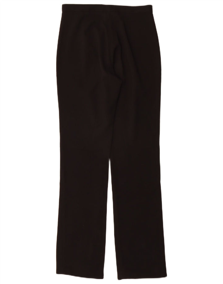Pantaloni da abito dritti da donna Naf Naf IT 38 XS W26 L32 Poliestere nero