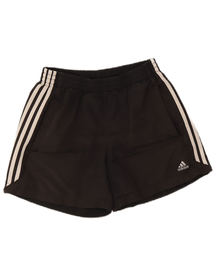 Pantaloncini sportivi Adidas Clima 365 da donna UK 8 piccoli poliestere nero