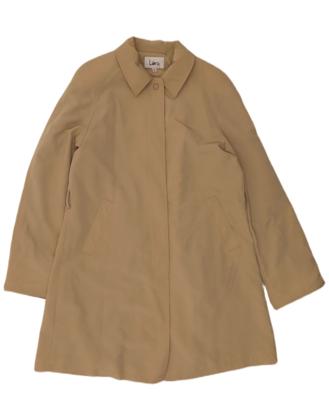 Cappotto da donna Libra US 12 Large Beige Poliestere
